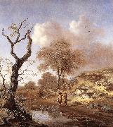 WYNANTS, Jan A Hilly Landscape wer china oil painting reproduction